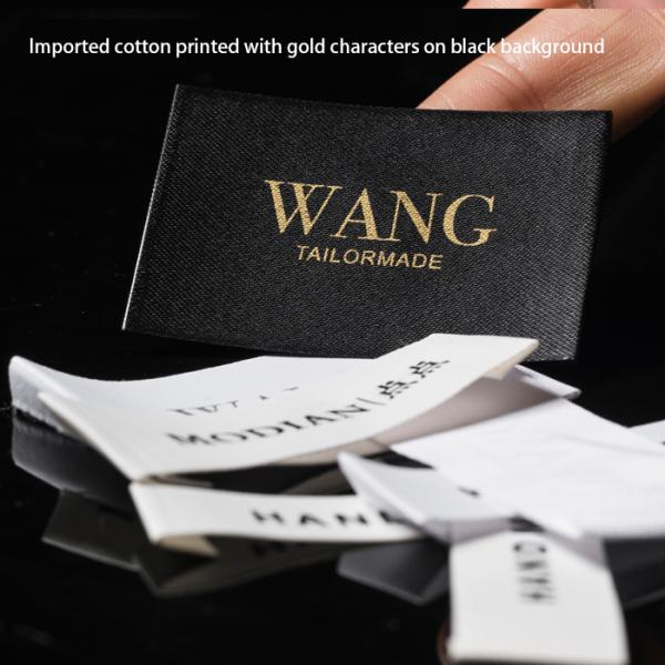 2021 Cloth Tag Garment Custom Clothing Woven Label