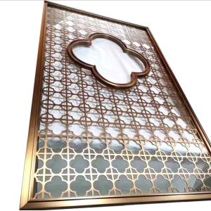 Custom Interior Decoration CNC Aluminium Perforated Metal Screen