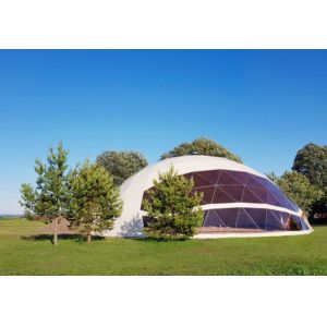 Waterproof 30 Meters Music RGB Lighting Festival Dome Tent