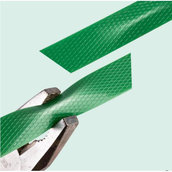 Factory wholesale 9-25mm green PET plastic strapping PET plastic steel strapping with Applicable to electric strapping machine
