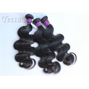 Double Weft Peruvian Weaving Hair / Smooth Soft Clean Virgin Hair