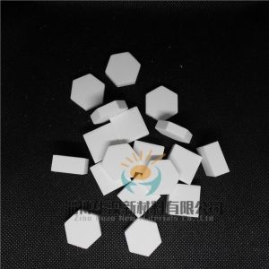 92% 95% Alumina Ceramic Plates Hexagon Shape Mosaic Tiles