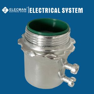 Quality Steel EMT Connector Set Screw Insulated Type 1-1/4&quot; for sale