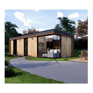 Wooden Houses for Hotel 2 Bedrooms Steel Structure Activity Rooms Directly from