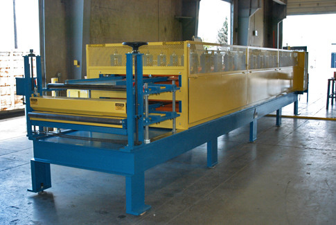 Buy Galvanized Steel Corrugated Roof Panel Roll Forming Machine With Adjustable Size at wholesale prices