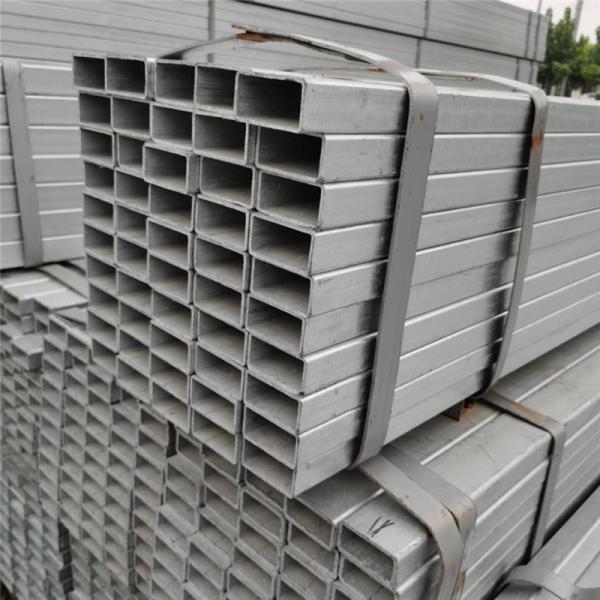 304 316L 1x2 Rectangle Hairline Finish Stainless Steel Square Tube with ±1% Tolerance
