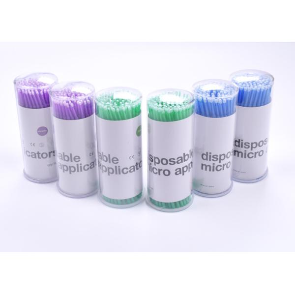100 Pcs Disposable Microbrush Applicator For Eyebrow,Eyelash Permanent Makeup Tattoo Accessory