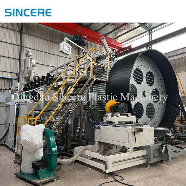 Buy PP-H Spiral Winding Chemistry Tank Making Machine Extrusion Line at wholesale prices