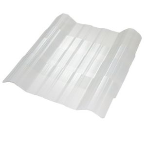 1.5mm PVC Roof Tiles Waterproof 1130mm Width Custom Length