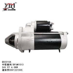QD2310A 6.0KW 1013 BF6M1013 Electric Starter Motor 0001231005 For Deutz Zoomlion