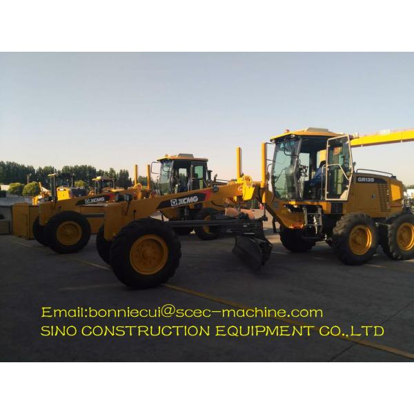 Mini Road Grading Equipment 135hp Motor Grader GR135C With Spare Parts