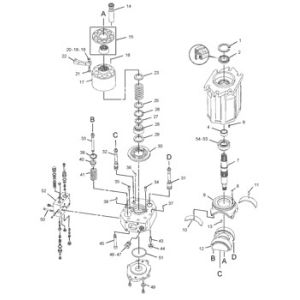 Rsc-150 Ring Rsc15E1 Ring Set Piston Engine 9T-4180 Cylinder Liner 9T4180 Piston