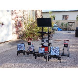 Cartesykj Portable movable 3D wheel alignment for both car & truck 3 camera