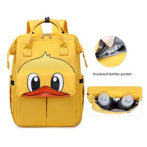 420d Waterproof Mommy Diaper Bag With Foldable Crib Anti Theft