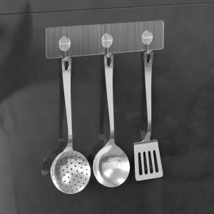 Removable Without Residue Wall Hooks Organizer For Cabinet