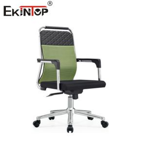 Mid Back Executive Office Chair With Modern Style Optional Armrests