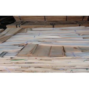 Sliced MDF Veneer , Natural Golden Birch Veneer For Furniture