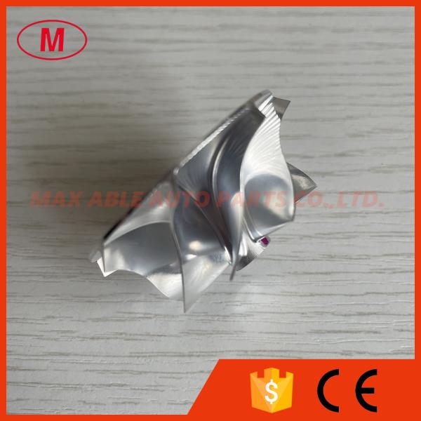 TD03 10T reverse 35.57/46.00mm 8+0 blades high performance turbo milling/aluminum 2618/billet compressor wheel for 49131-07005/49131-07015 N54B30 Twin