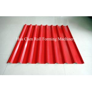 Automatic Wall Panel Metal Roof Sheet Tile Roll Forming Machine 20m/min 380V