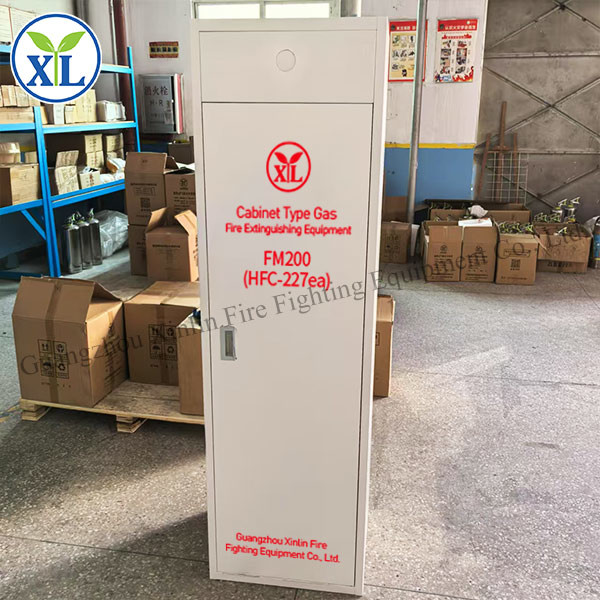Cabinet Type FM200 Fire Suppression System Device Clean Environmental Protection Gas Power Supply Room Fire System