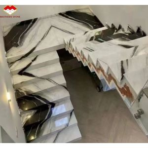 Straight Stair Non Slip Stair Treads with Sintered Stone Big Slabs from Special