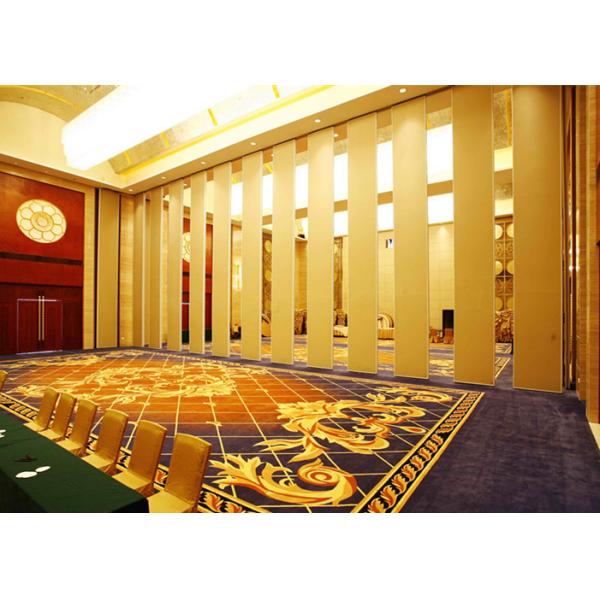 Ebunge Sliding Partition Walls MDF Melamine Finish Hanging System Without Floor Track