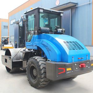 8 Ton Road Roller Single Drum Vibrator Compactor with Factory Direct Cheap Price