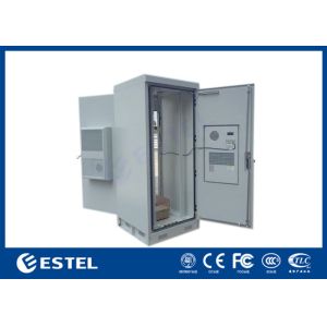 Thermostatic 40U 19 Inch Rack Enclosures Powder Coating Outdoor Telecom Cabinet