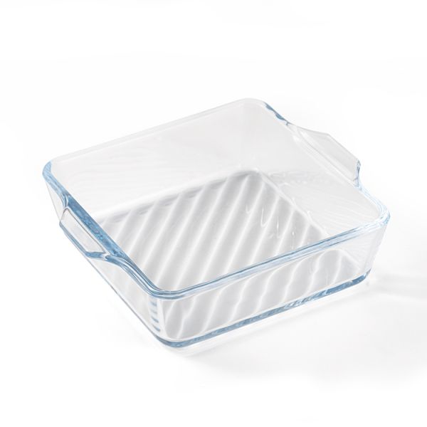 IKOO Elegant Design Glass Baking Dish with High Borosilicate Glass and 500ml