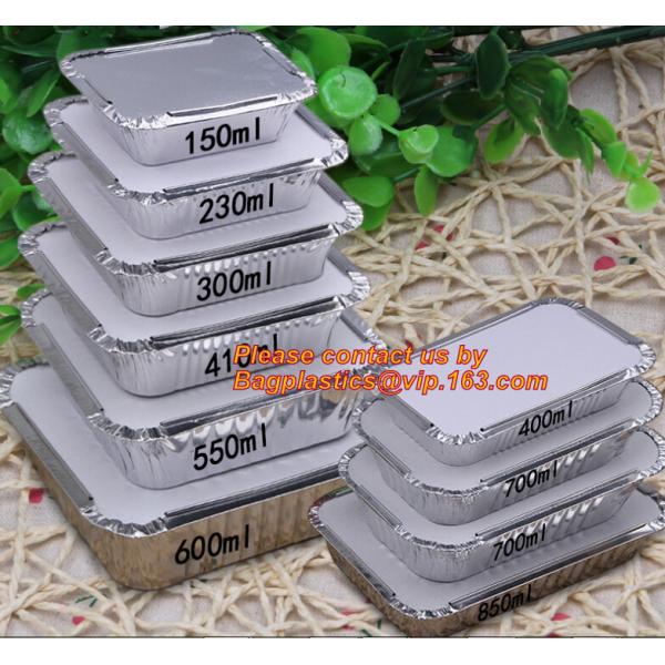 disposable aluminium foil bowl food containers, Disposable Round Aluminum Foil