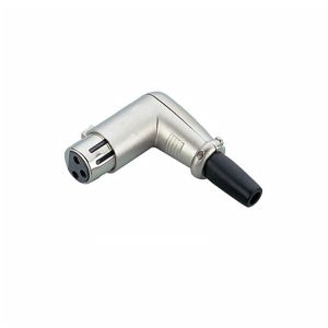 Quality XLR Connector,3 Pins with Nickel Contacts.Rohs. MS-A038N-3P for sale