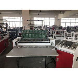 BOPP Side Sealing Bag Making Machine , Plastic Bag Manufacturing Equipment