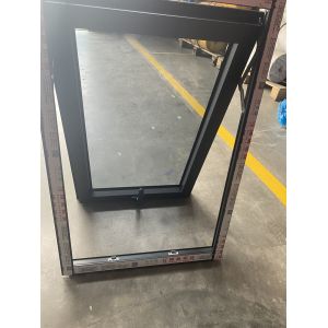 Customized Vinyl Aluminum Awning Window Outward Triple Glazing