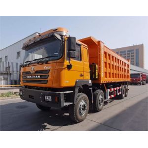SHACMAN F3000 8x4 380Hp EuroV Dump Truck Double Stage Axle With WEICHAI Engine