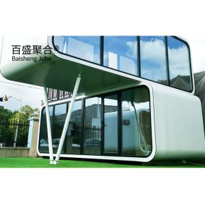 Mobile Integrated House Eco Friendly Galvanized Steel Frame for Apple Capsule