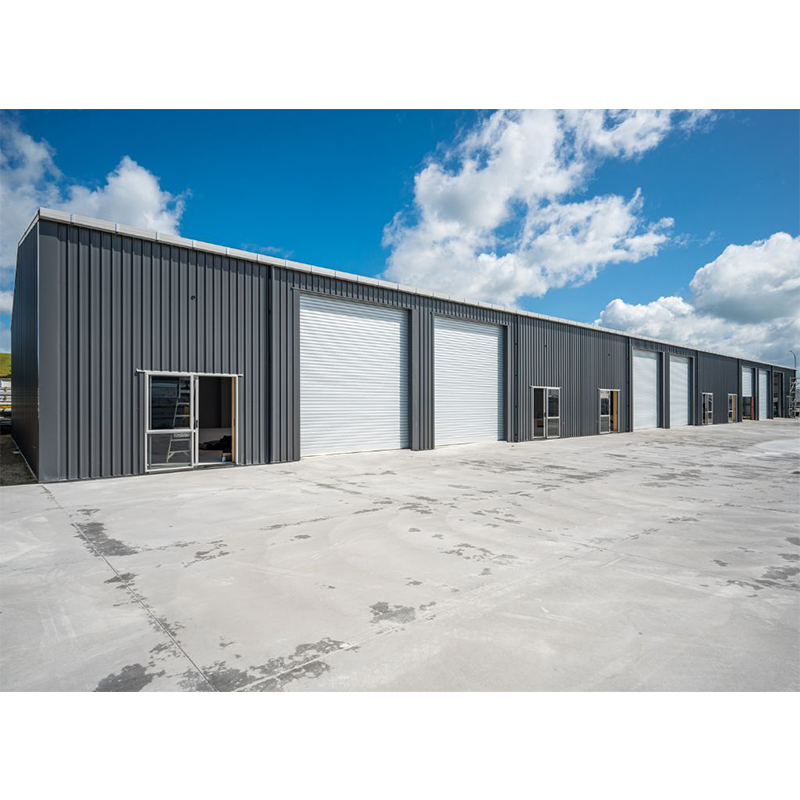Custom Steel Structure Warehouse with Sliding Doors Q235/Q345
