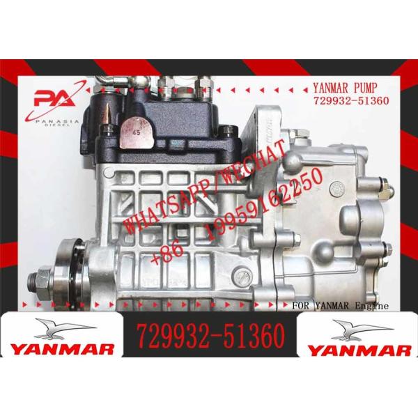 Excavator Accessories 4D98 4TNV98 4TNV94 Engine Fuel Injection pump 729932-51360 729974-51370 729974-51400 729939-51320