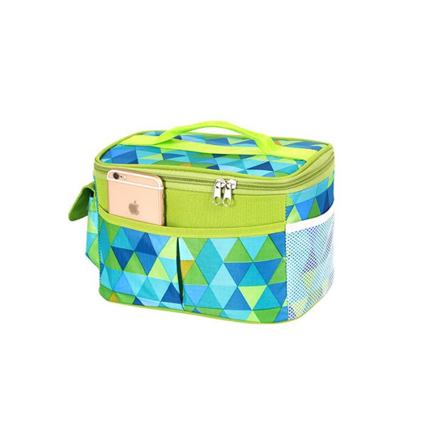 Buy 600D Polyester Lunch Cooler Bags SGS Certificated With 8mm EPE Pearl Sponge at wholesale prices