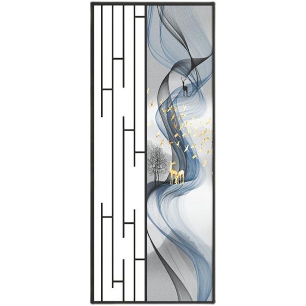 Buy Black Decorative Metal Panels Aluminum Screen Dining Partition Room Divider at wholesale prices