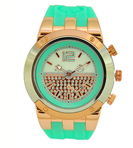 Silicone watch, silicone material, fashion design, japanese movement, 3atm water