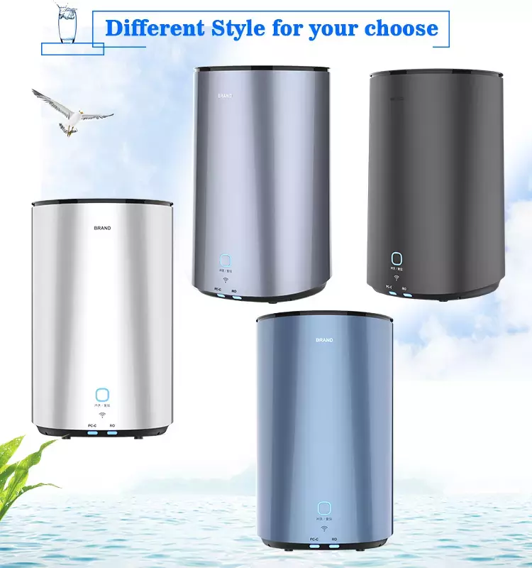 Four Stage RO Water Treatment Filter Home Portable Customizable UV Ozone Filter Water Purifier