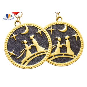 3D Model 70*3MM Stock Medals For Valentine'S Day