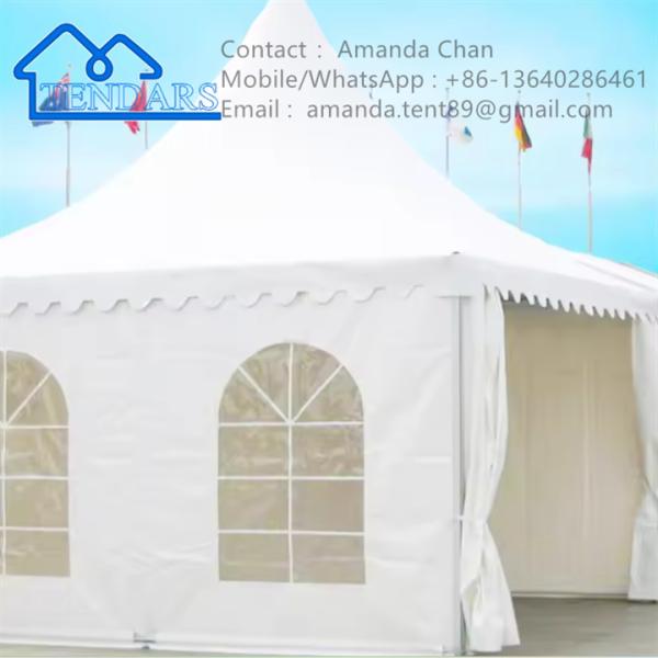 Outdoor Custom Aluminum Alloy Pagoda Tent Business Events Wedding Parties Tent