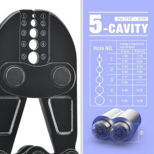 Durable industrial Crimp Sleeve Tool , Multipurpose Swage Sleeve Crimping Tool