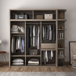 Cupboard Sliding Door Portable Wardrobe Closet Luxury Modern