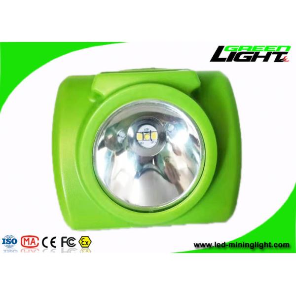 Buy 13000-18000Lux 1.78W 480mA LED Mining Cap Lamp Cordless 6.8Ah OLED Screen for Coal Mine at wholesale prices