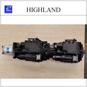 Agricultural Harvester Tandem Hydraulic Gear Pump Left Rotation Direction