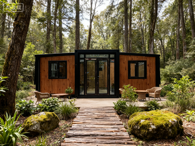 Customizable Luxury Prefabricated House with Wet-Dry Separation Bathroom and