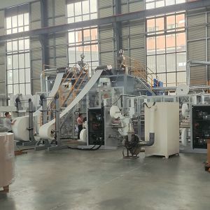 Full Auto Operation Adult Diaper Making Machinery with Packaging Machine