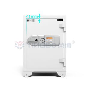White Durable Fire Proof Safe Box Anti Theft With Digital lock YB/FW-68